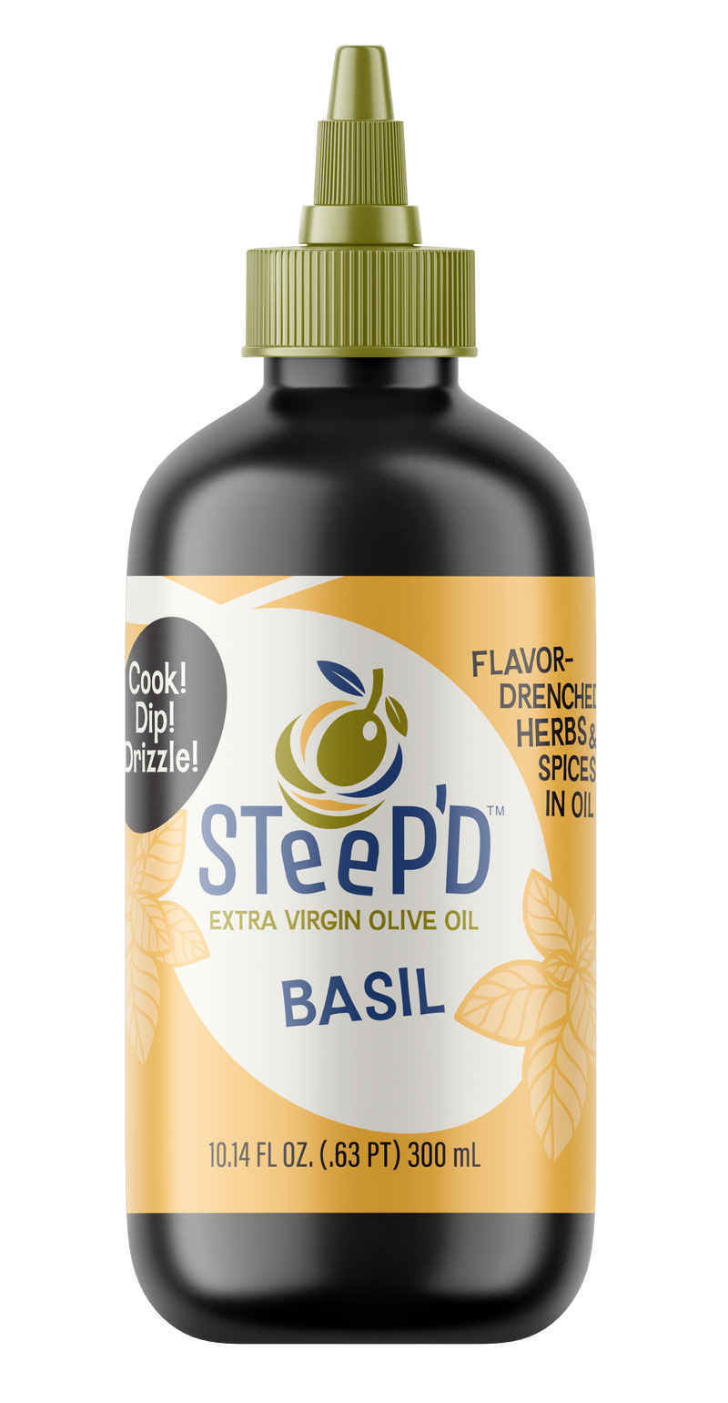 Steep'd Basil Extra Virgin Olive Oil